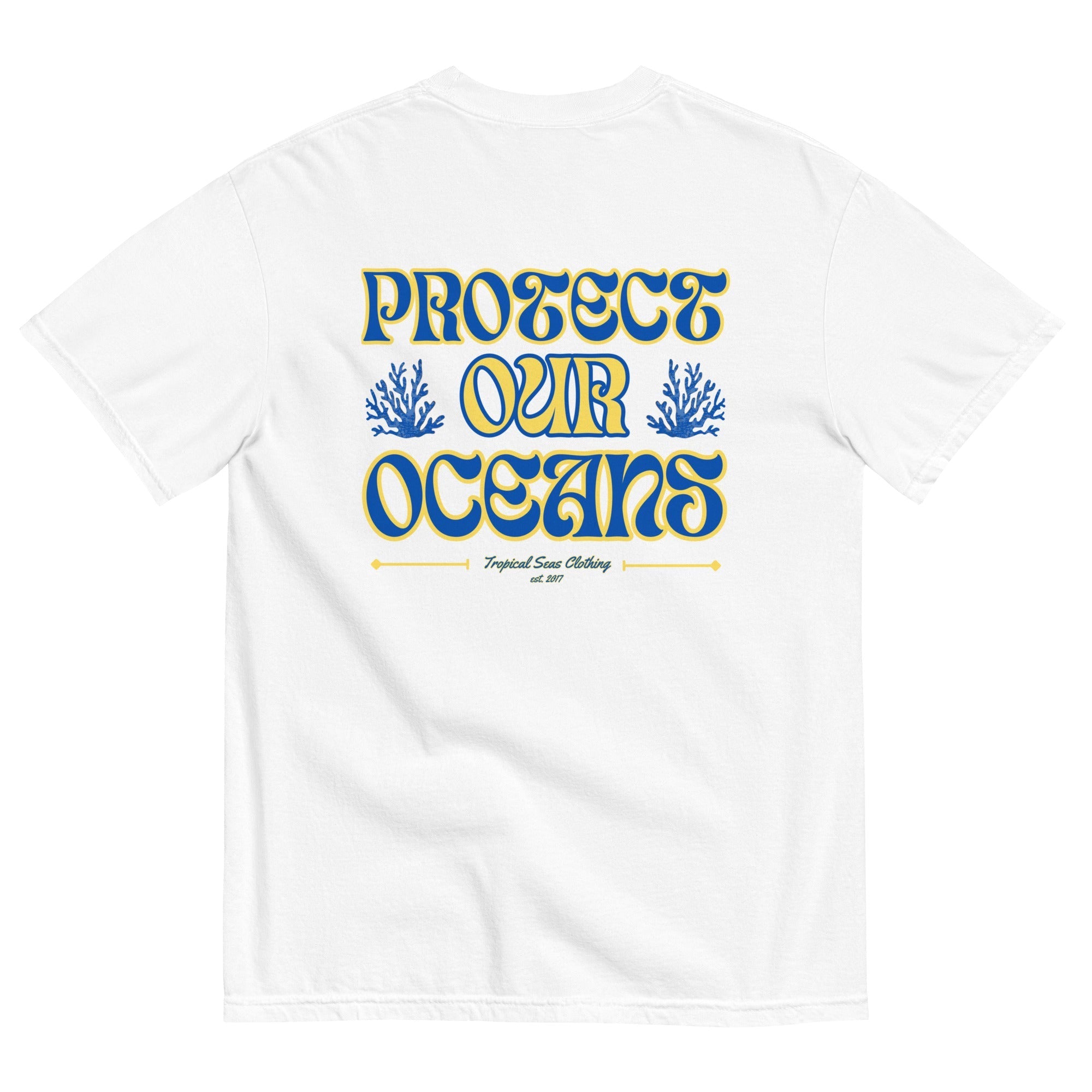Men’s Save Our Oceans Heavyweight T-shirt Karis Fashions