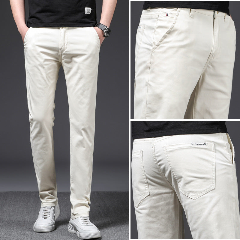 Men's Casual Pants - Stretch Loose Business Casual Style