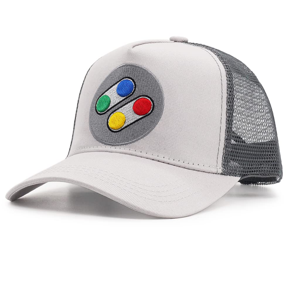 PopCrew Gaming Hats | Funny Video Gamer Gifts Accessories for Men Women Kids Teen Boys Hat Cap (Controller)