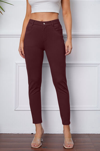 Essential Stretchy Stitch Pants- Karis Fashions