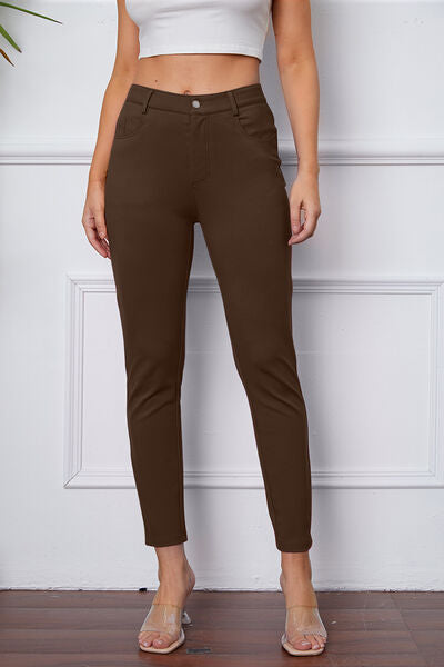 Essential Stretchy Stitch Pants- Karis Fashions