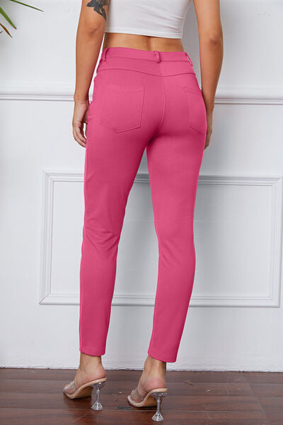 Essential Stretchy Stitch Pants- Karis Fashions