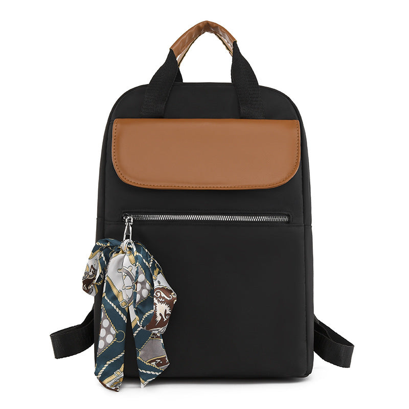Women's Waterproof Oxford Cloth Large-Capacity Backpack
