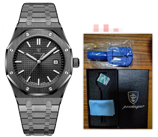Men's Luminous Waterproof Quartz Watch