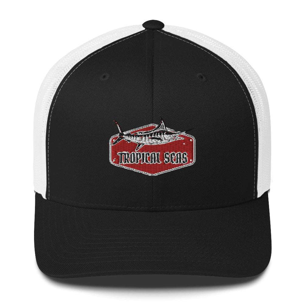 Tropical Marlin Trucker Hat Karis Fashions