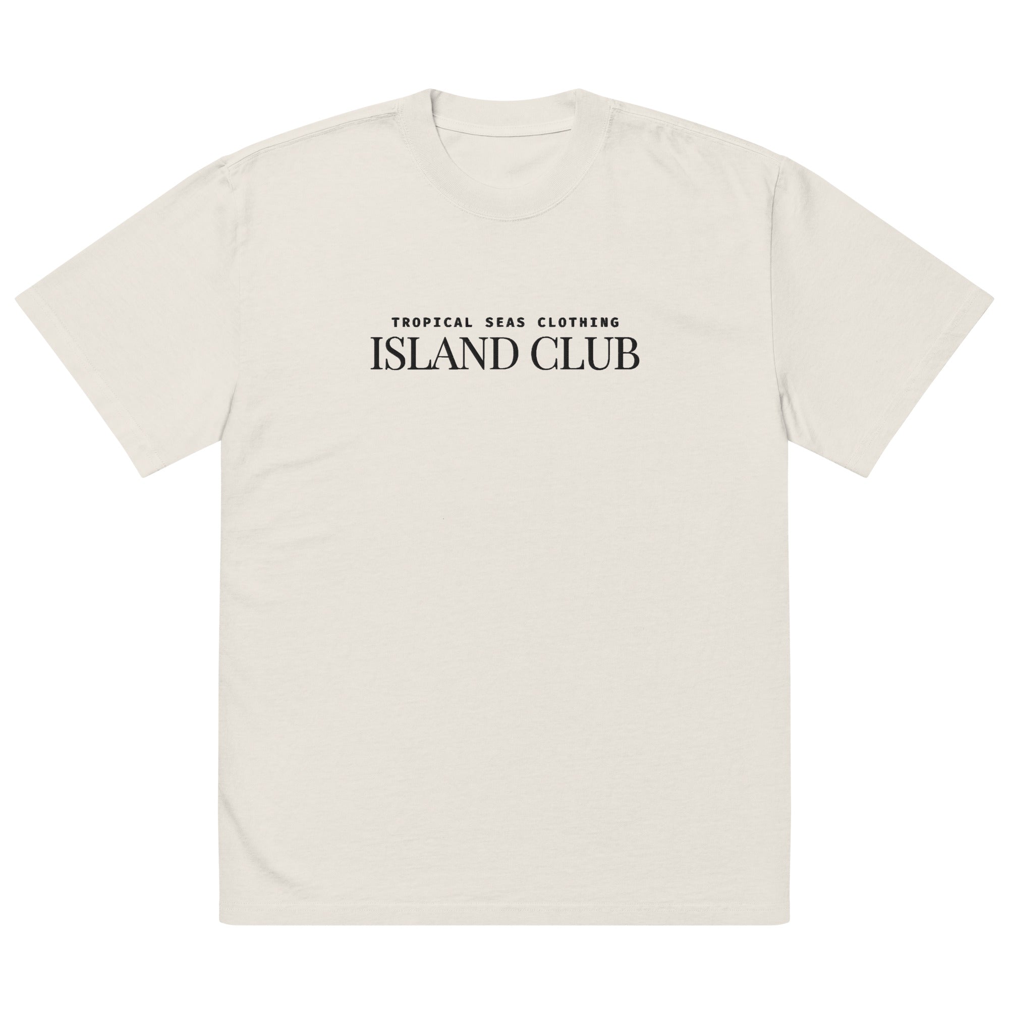 Oversized Tropical Seas faded t-shirt Karis Fashions