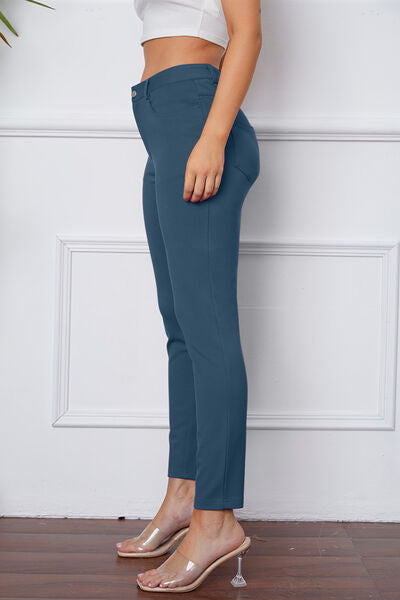 Essential Stretchy Stitch Pants- Karis Fashions