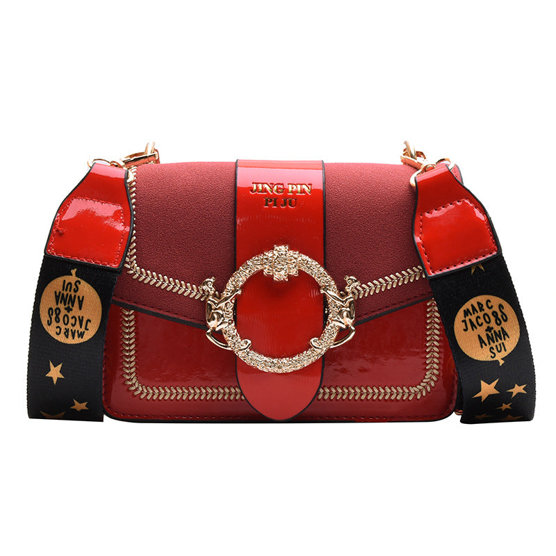 Chic Retro Small Square Crossbody Bag for Women
